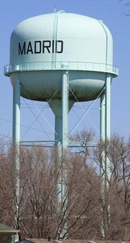 Madrid Iowa 20090329 Water Tower