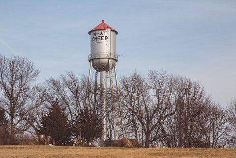 What Cheer, Iowa - City of What Cheer - Water Tower