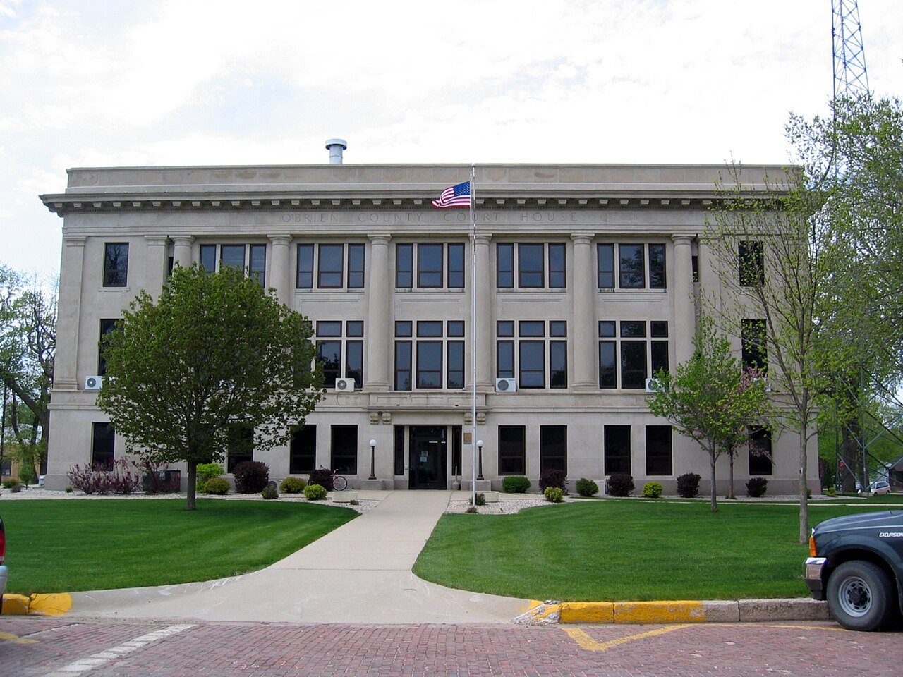 O'Brien County IA Courthouse