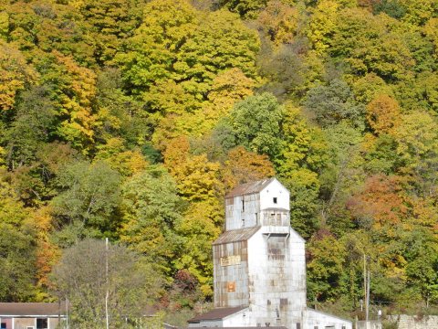 Grain Elevator from river