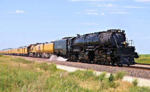 UP 4014 "Big Boy" EB near Ralston, IA 7-15-19 - 02