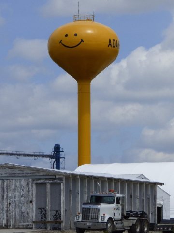 Adair Iowa watertower