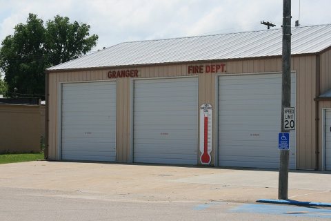 Granger Iowa 20090607 Fire Station