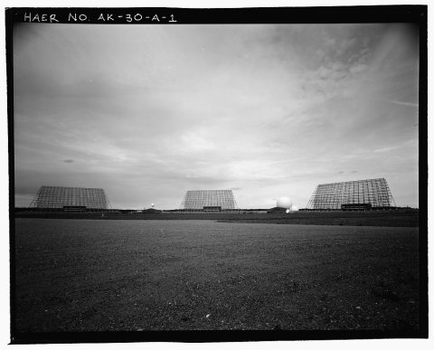 Clear Air Force Station, Ballistic Missile Early Warning System Site II, One mile west of mile marker 293.5 on Parks Hi…
