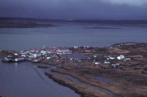 Egegik Village on the Alaska Peninsula