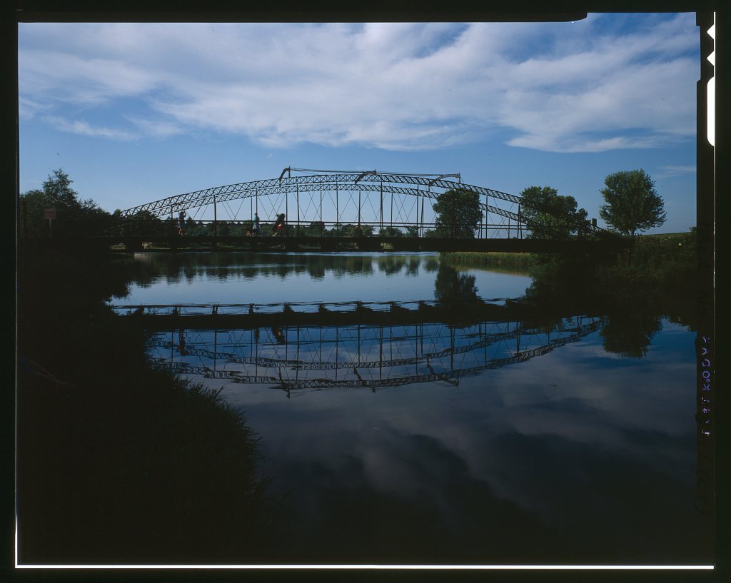 Fremont Mill Bridge, Central Park (moved from Monticello, Jones County), Anamosa, Jones County, IA