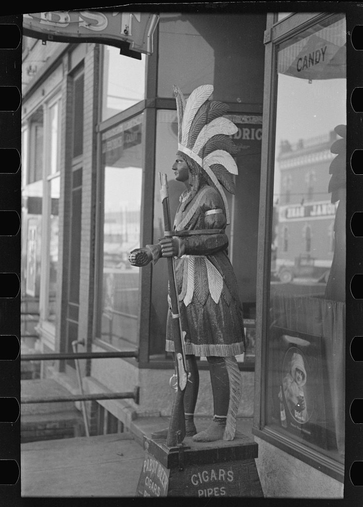 Cigar store Indian