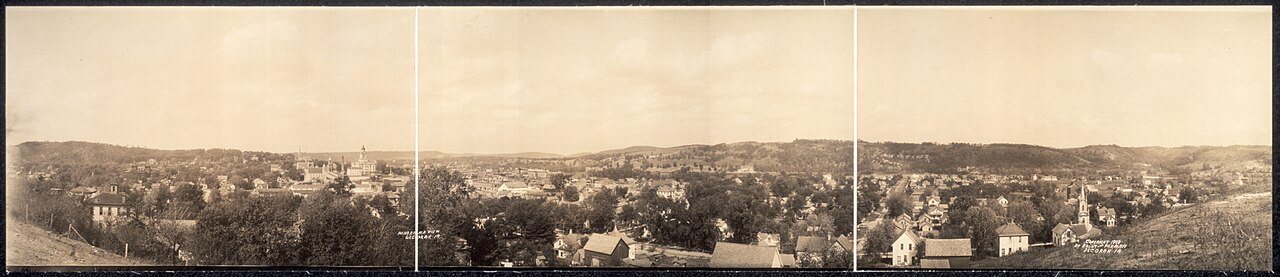 Decorah Iowa panoramic view