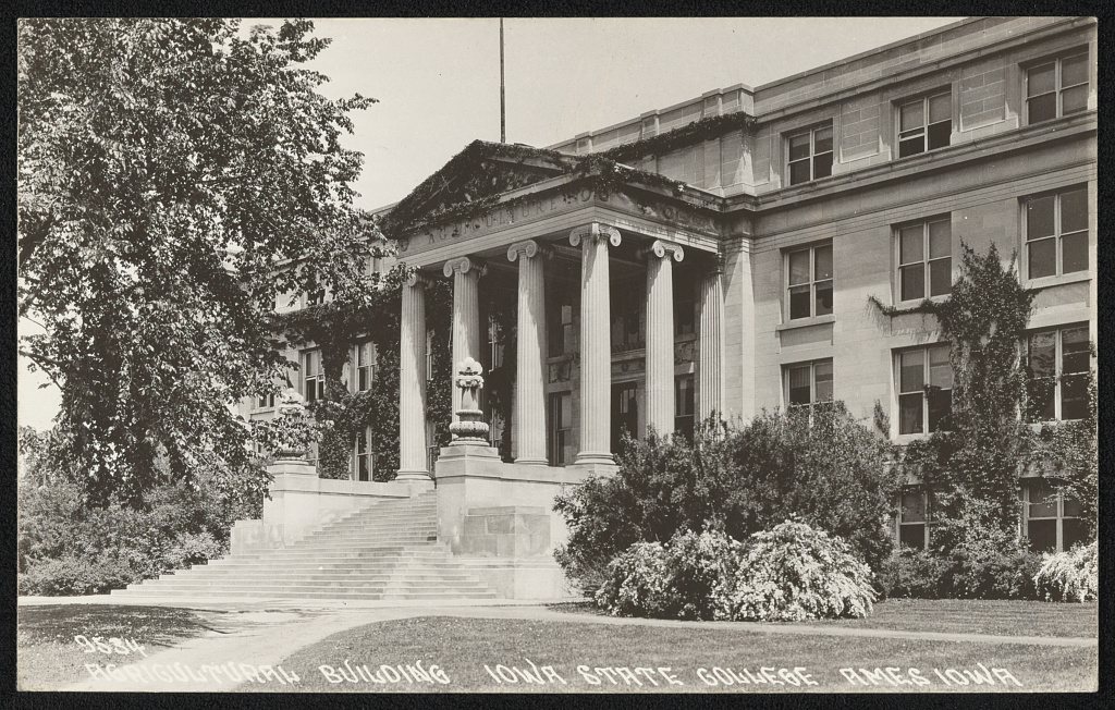 Agricultural building, Iowa State College