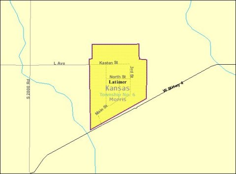 Detailed map of
