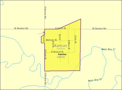Detailed map of
