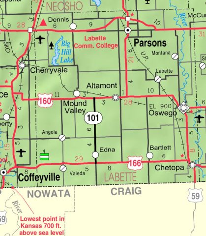 Map of