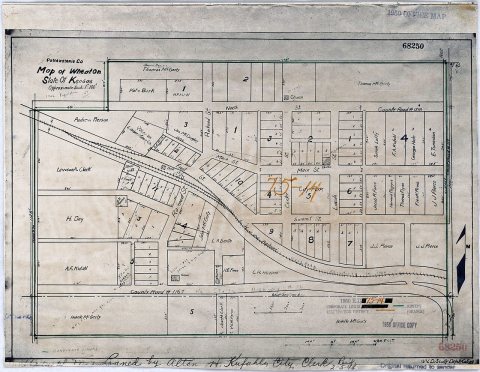 1950 Census Enumeration District Maps - Kansas (KS) - Pottawatomie County - Wheaton - ED 75-14
