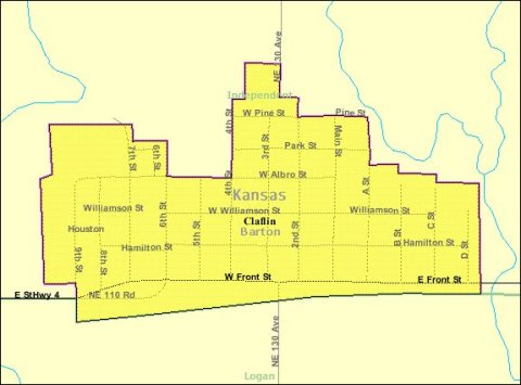 Detailed map of