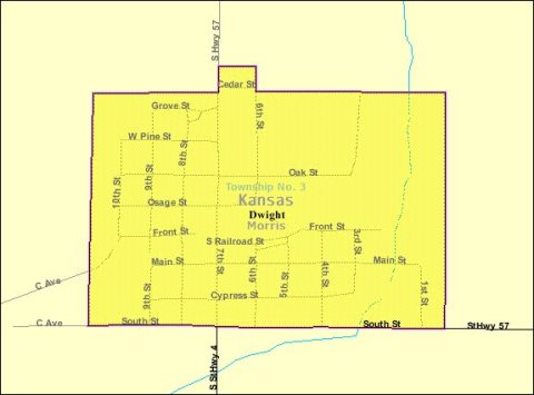Detailed map of