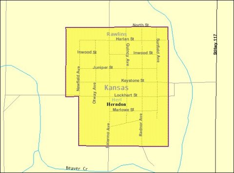Detailed map of