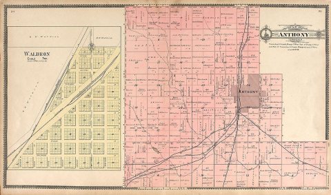 Standard atlas of Harper County, Kansas - including a plat book of the villages, cities and townships of the county, ma…