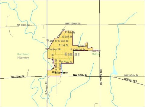 Detailed map of