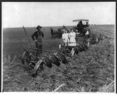 Wililam Phillips steam plow