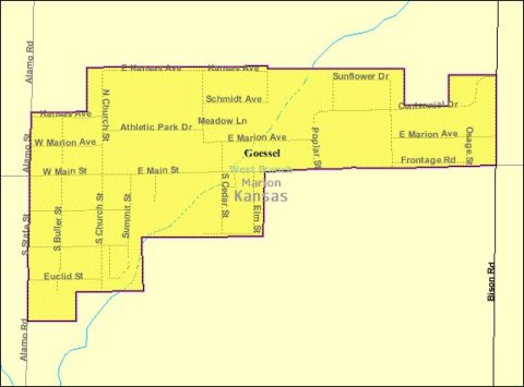 Detailed map of