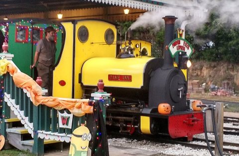 Steam Locomotive Dame Ann