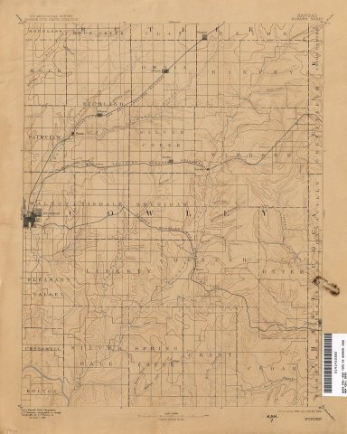 Burden 1885 1-125,000 - PCL Map Collection - txu-pclmaps-topo-ks-burden-1885