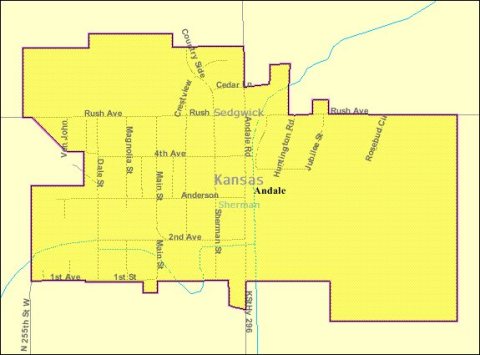 Detailed map of