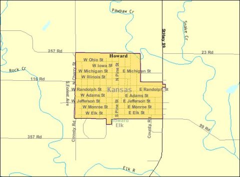 Detailed map of