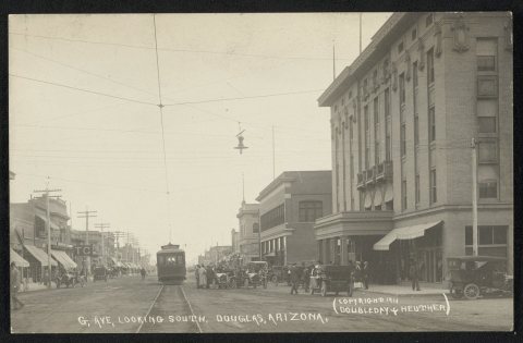 G. Ave. looking south