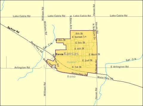 Detailed map of
