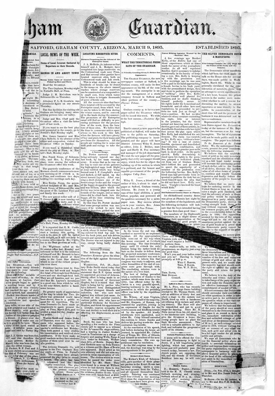 Graham Guardian Sat Mar 9 1895