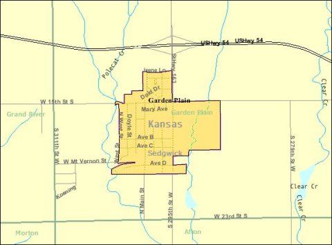 Detailed map of