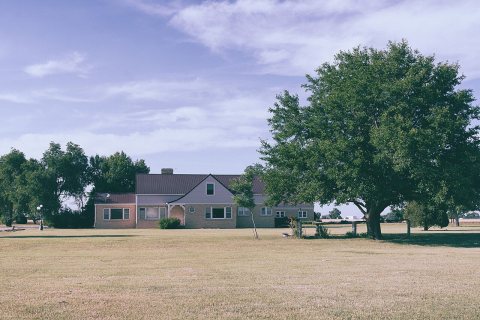 The Clutter home in Holcomb, Kansas; Truman Capote's, In Cold Blood, details the murder of four family members that too…
