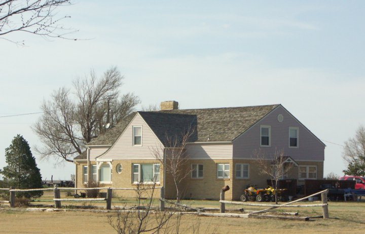 Clutter home Holcomb, KS March 2009