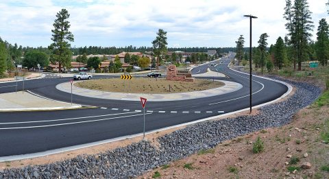 Grand Canyon National Park Tusayan South Roundabout 0536