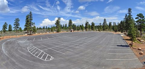 Grand Canyon National Park Tusayan Parking Area 0766