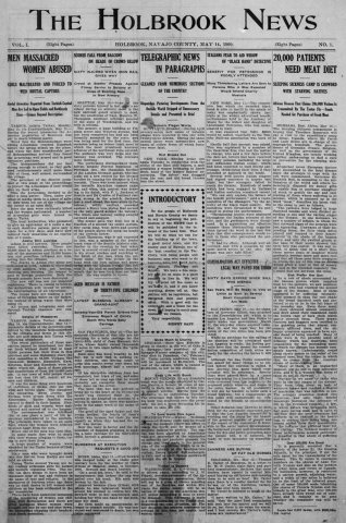 Holbrook News.19090514