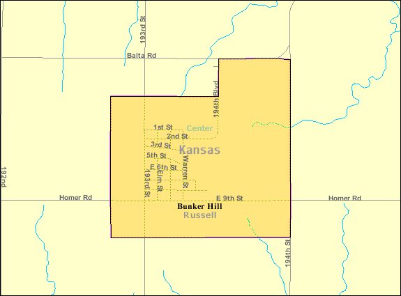 Detailed map of