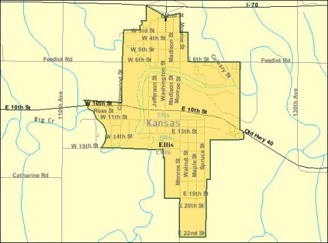 Detailed map of