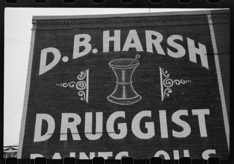 Drug store. Seneca, Kansas