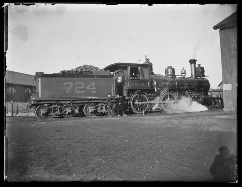 Chicago Rock Island & Pacific Railroad : Locomotive CRIP 724