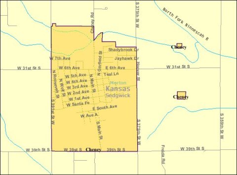 Detailed map of