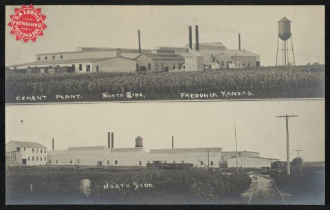 Cement Plant. South Side. North Side