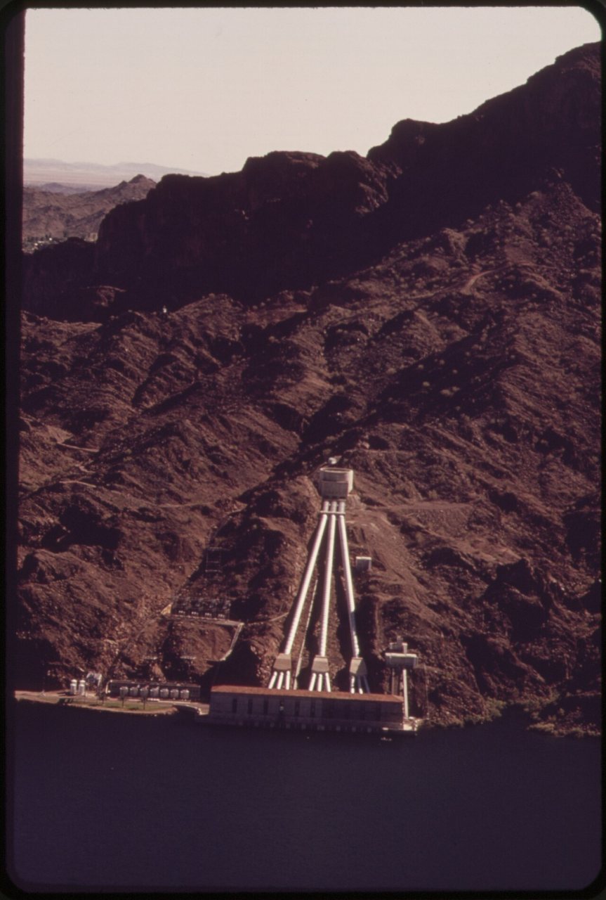 LOS ANGELES METROPOLITAN WATER DISTRICT INTAKE STATION ON HAVASU LAKE