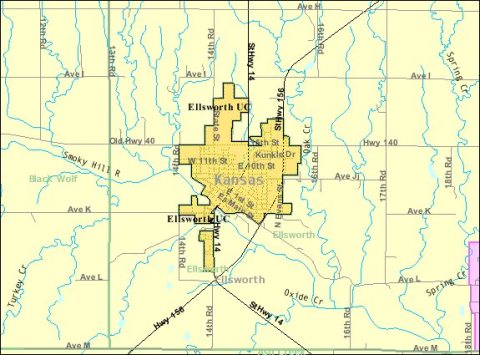 Detailed map of
