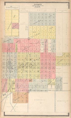 Standard atlas of Harper County, Kansas - including a plat book of the villages, cities and townships of the county, ma…