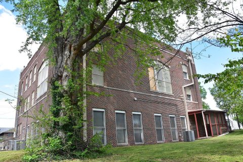 First Methodist Church of Eudora Douglas Co KS west and south facade