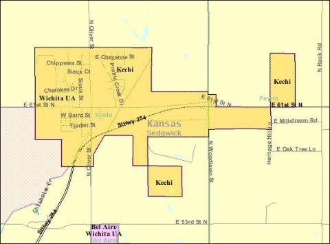 Detailed map of