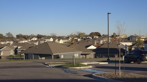 Basehor Neighborhood seen from City Hall