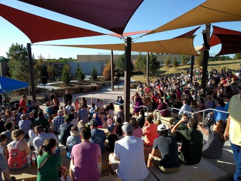 Amphitheatre at Field Station- Dinosaurs in